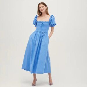 Hill House | The Scarlett Nap Dress in Hydrangea Blue